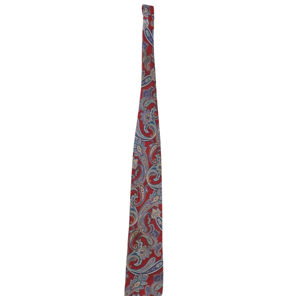 Vintage Christian Dior Monsieur Tie Lot 3 Paisley Abstract Designer Neckties USA - Picture 6 of 16